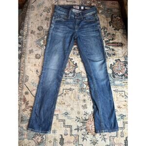 Replay Blue Jeans Vintage Pearl Straight Leg Denim y2k Size 27